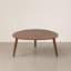 Table basse moderne en chêne massif 33,5 "- chêne brun-977342609-984926776