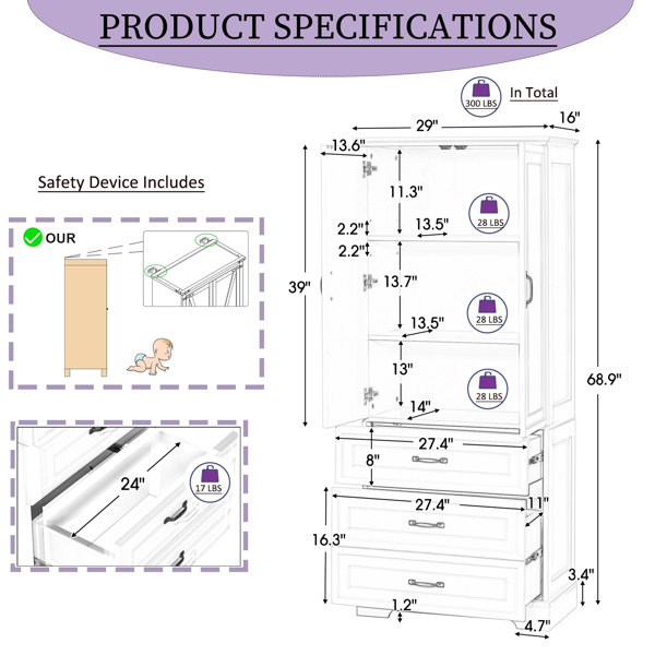 Dimensions du produit