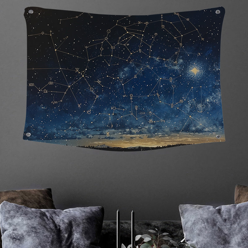 Tapisserie en microfibre, H 50 po x l 60 po