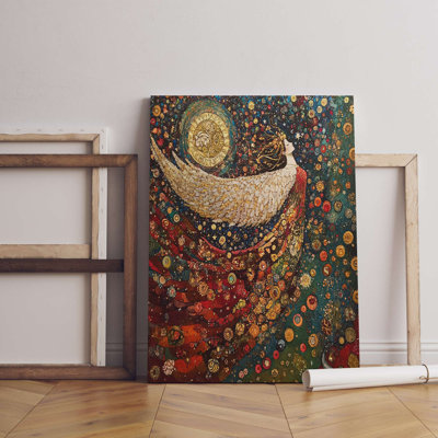 Superbe peinture sur toile décorative de 19,7 po x 27,6 po | 100% toile avec cadre 100% bois (épaisseur: 0,8 x 1,2 pouces) | Parfaite pour le salon, la chambre à coucher ou le bureau, cette œuvre d'art élégante convient à tout espace