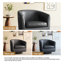 Bennett 79Cm Wide Swivel Barrel Chair-472109771
