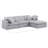 Hinami Upholstered L-Shaped Sectional Reversible-94482357