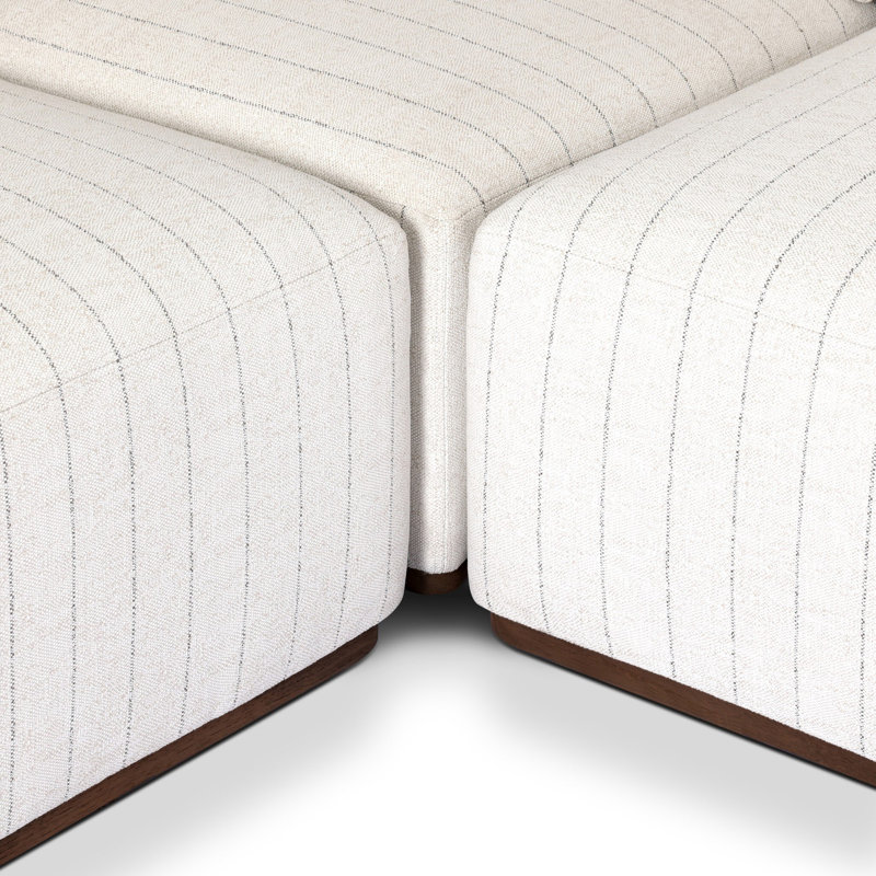 Adler Outdoor 5 - Seat Patio Sectional, Left Hand Facing