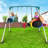 9.5' Heavy Duty Metal Swing Set