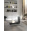 Towslee Metro Lane 80cm W Black Bio-Ethanol Fireplace with 6.7 BTU