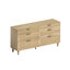 Commode 59 "en rotin avec tiroirs