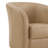 Upholstered Leather Swivel Barrel Accent Arm Chair-127448821
