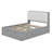 Revollo Wood Queen Size Platform Bed with Storage Headboard, Shoe Rack, and 4 Drawers-1528299064