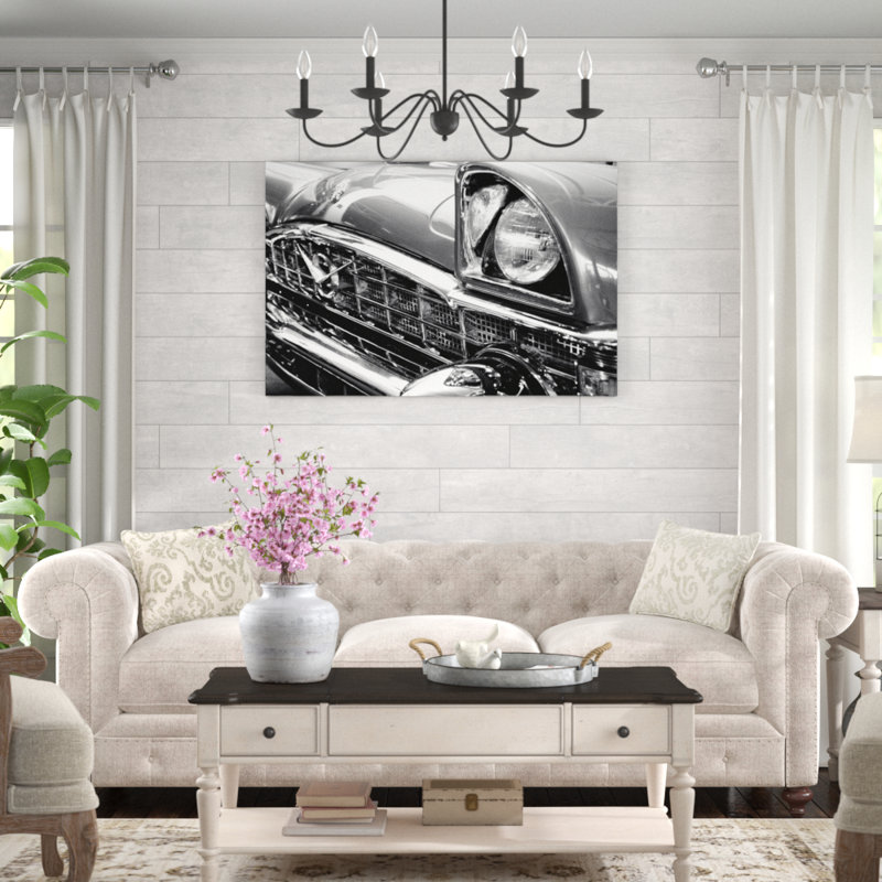 " Chrome Front Grill ", 32" H x 48" W