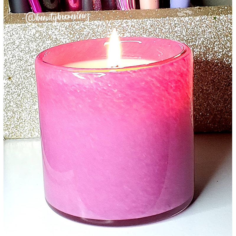 Duchess Peony Scented Jar Candle, 3" H x 3" W x 3" D