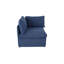  Chaise d'angle bleu marine