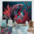Toile avec cadre flottant noir