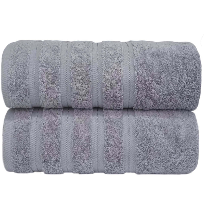 100% Cotton Bath Sheet, Silver