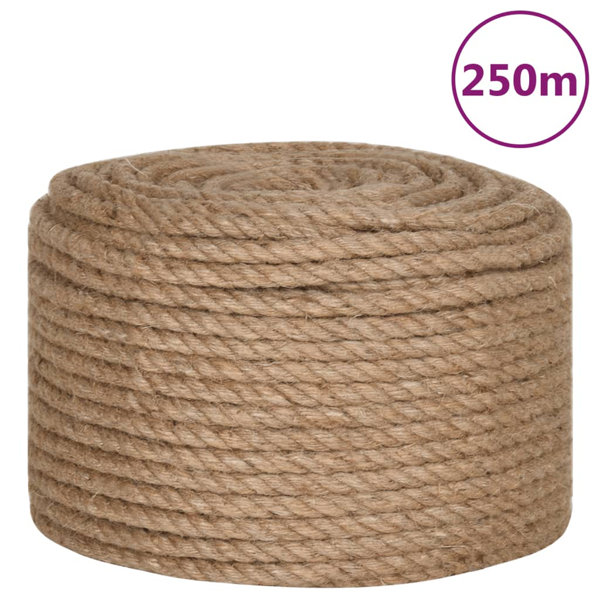 Breakwater Bay Jute Rope 164.0 ' Long 0.55 
