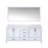 Jacques 72 in. W x 22 in. D Double Bath Vanity and 70 in. Mirror-66637742-112957466