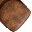 Tabourets de bar pivotants, tabourets de bar de style Mid-Century moderne, chaises de bar de 26 pouces avec dossier solide, finition en noyer et siège en similicuir, tabouret de bar à hauteur de comptoir-1333982174-1333982173