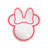 Disney Mickey Mouse Wall Mirror Smart Touch Sensor Switch LED Makeup Mirror Color Changing Dimming