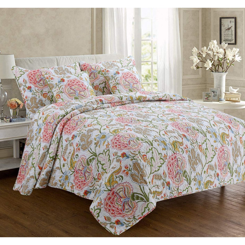 Cotton Quilt, King Quilt + 2 Shams