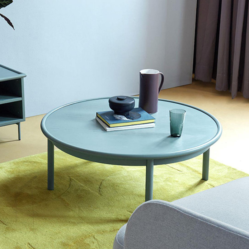 Table basse moderne simple de style crème