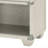 Grey 1-drawer Nightstand