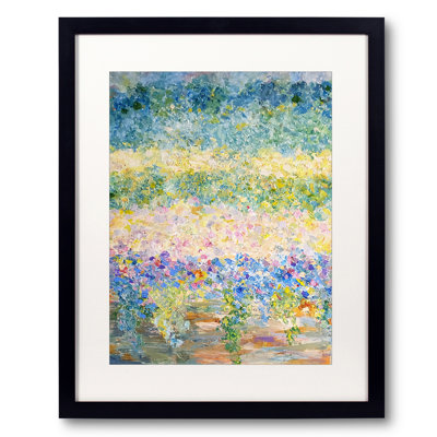 Summer In The Garden Print by Marsha Heller