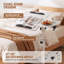Table mobile pour travailler debout avec roulettes, bureau à roulettes à hauteur réglable et inclinable pour bureau à domicile-225977266