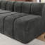 Canapé modulaire semi-courbé modulaire moderne avec repose-pieds Chenille-131246179-131246180
