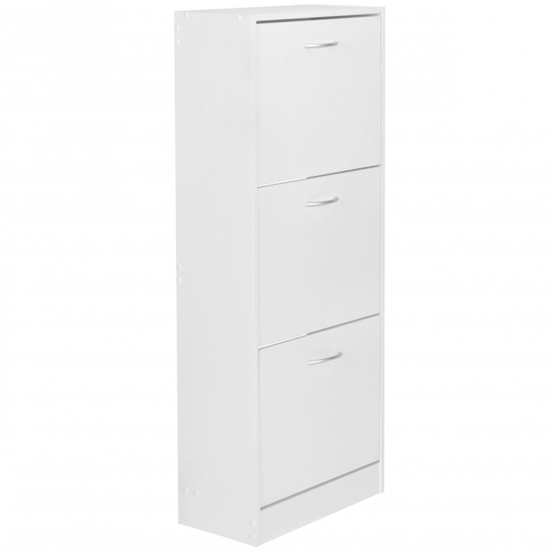18 Pair Flip Down Shoe Storage
