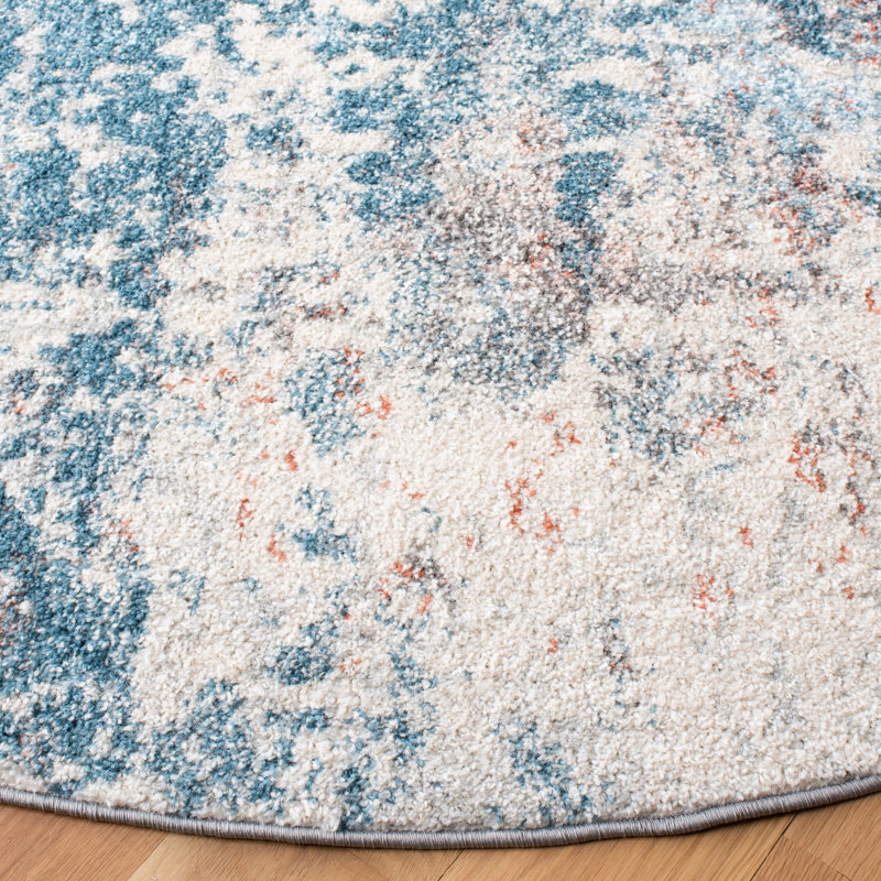 Tulum Performance Rug, Round 6'7"
