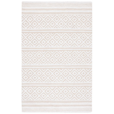 Certalich Hand Tufted Performance Geometric Rug
