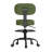 Adjustable Drafting Chair with Back Support Rolling Swivel Stool-613417632-613397738
