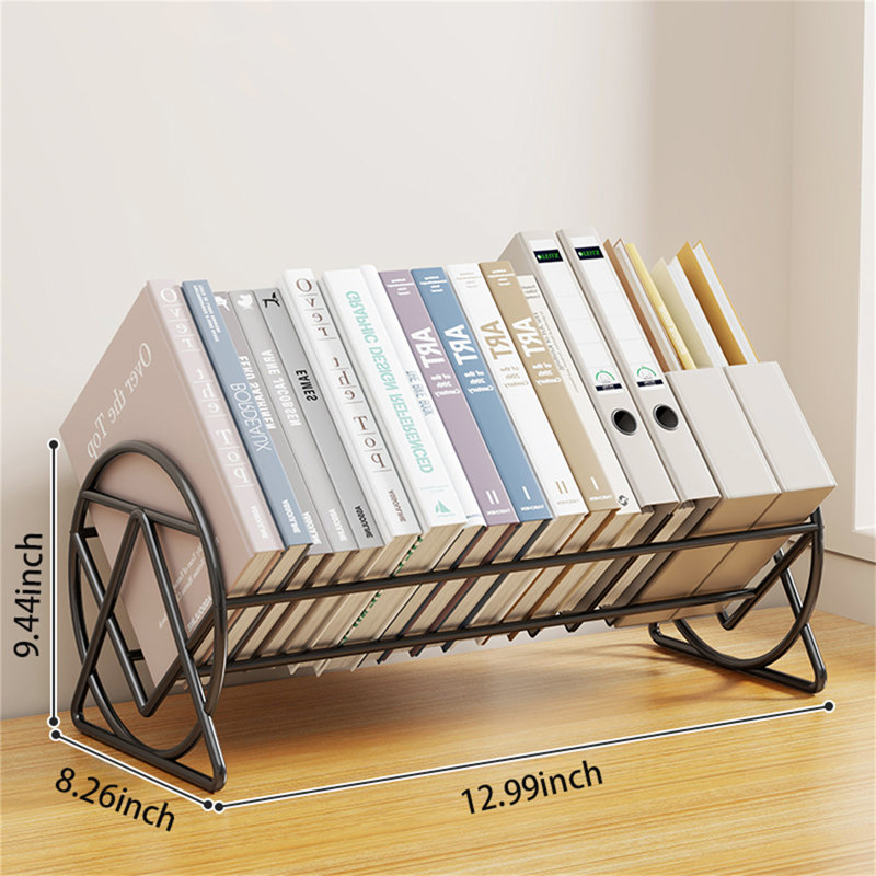 Petite bibliothèque de bureau, tablette de rangement et support de bureau