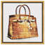 Mode et glamour, le sac à main iconique - peinture sur toile-51241420-51241421