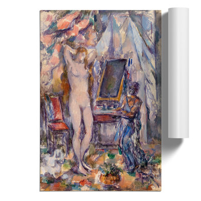 The Toilette by Paul Cezanne - Frameless Print