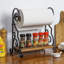 Metal and Wood Freestanding Paper Towel Holder-104655091