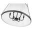 Luminaire suspendu 24 pouces 6 lumières Michiel-429270515