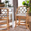 Tabouret de comptoir Baxton Studio Veneto