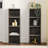 8-Tier Media Tower Rack