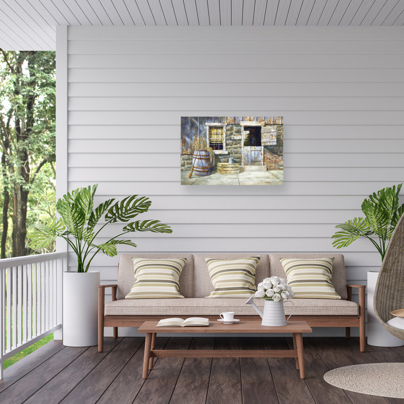 Toile d'extérieur Bradley Hendershot BURLAP, H 30 po x l 47 po
