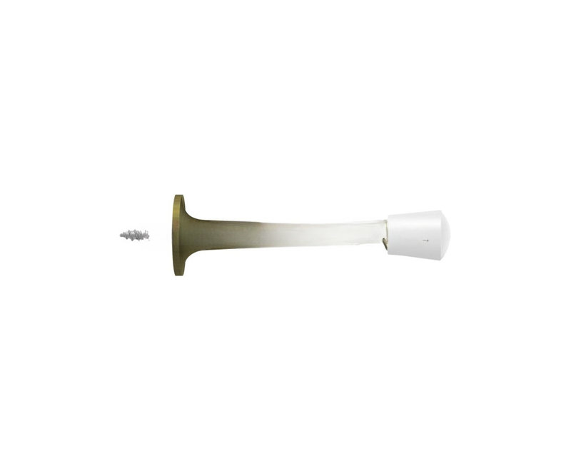 Kick Stop, Antique Brass
