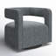 Fauteuil demi-tonneau pivotant Bilyou-2013743469