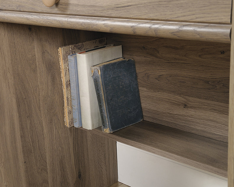 Oak Finish Computer Desk
