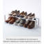 Yamazaki Home Adjustable Shoe Rack, Small, Steel,  Holds 4 to 8 shoes, Expandable, Stackable-1996757789