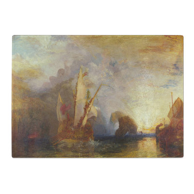Ulysses Deriding Polyphemus by Joseph Mallord William Turner Chopping Board