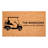 Personalized Golf Cart Doormat, 17"x29"