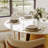 51" Vera Modern Round Dining Table, Sintered Stone Tabletop With Carbon Steel Pedestal Base for Kitchen-90661997-101203445-90903884