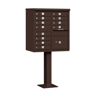 Aluminum Multi-Unit Mailbox