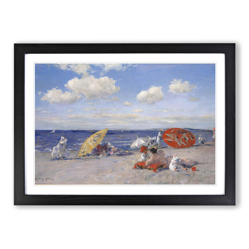 William Merritt - Single Picture Frame Painting, Black