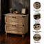 Classeur en stratifié à 2 tiroirs Rustic Oak