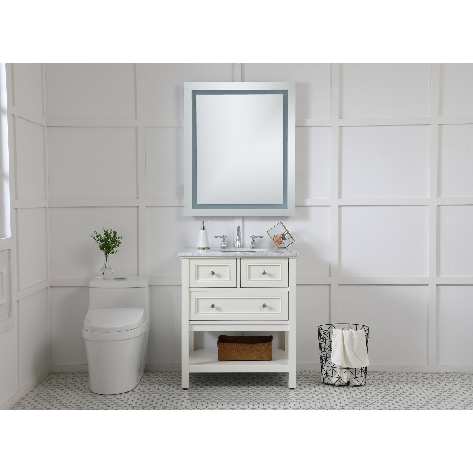 Kenno Mirror, 36" x 30"